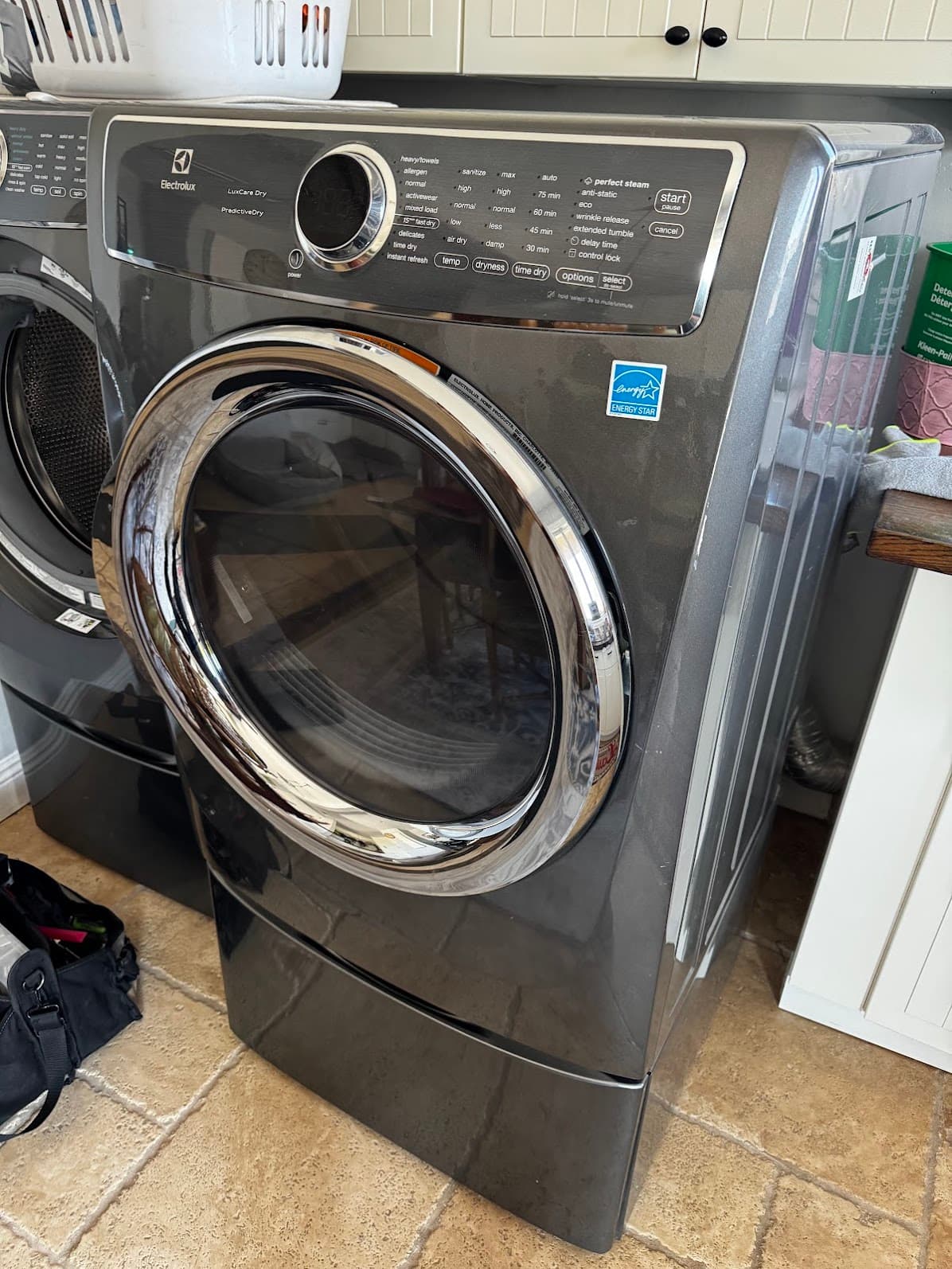 Electrolux LuxCare PredictiveDry dryer after repair